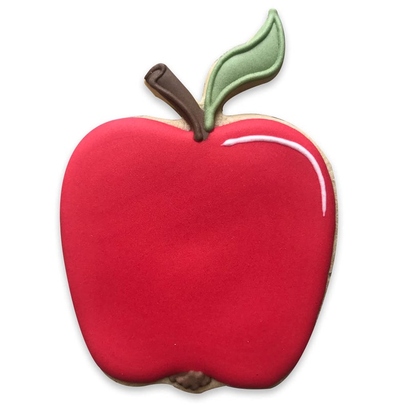 LILIAO Apple Cookie Cutter, 2.8 x 4 inches Stainless Steel - Image 2